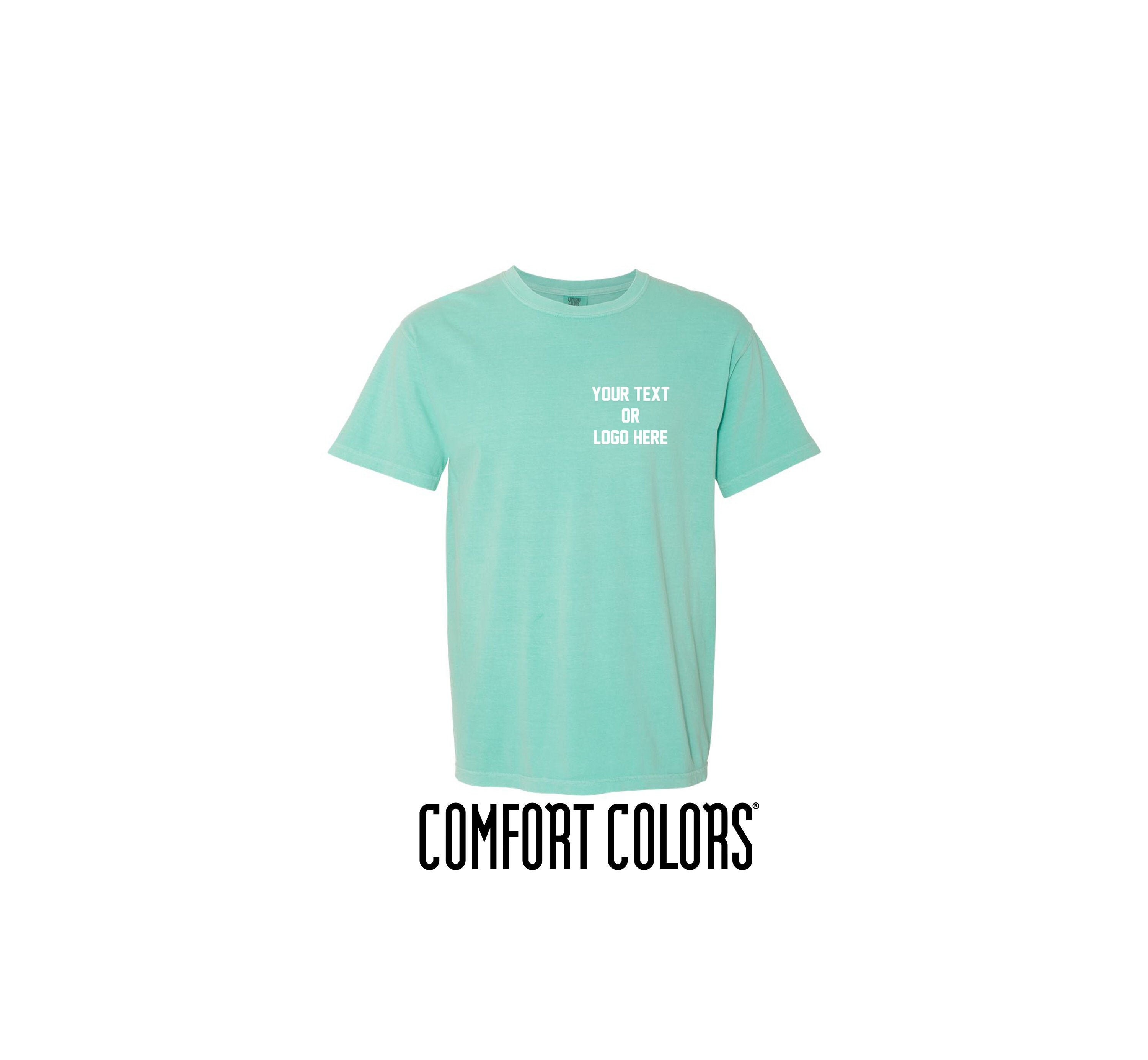 Custom Comfort Colors T Shirt Front 