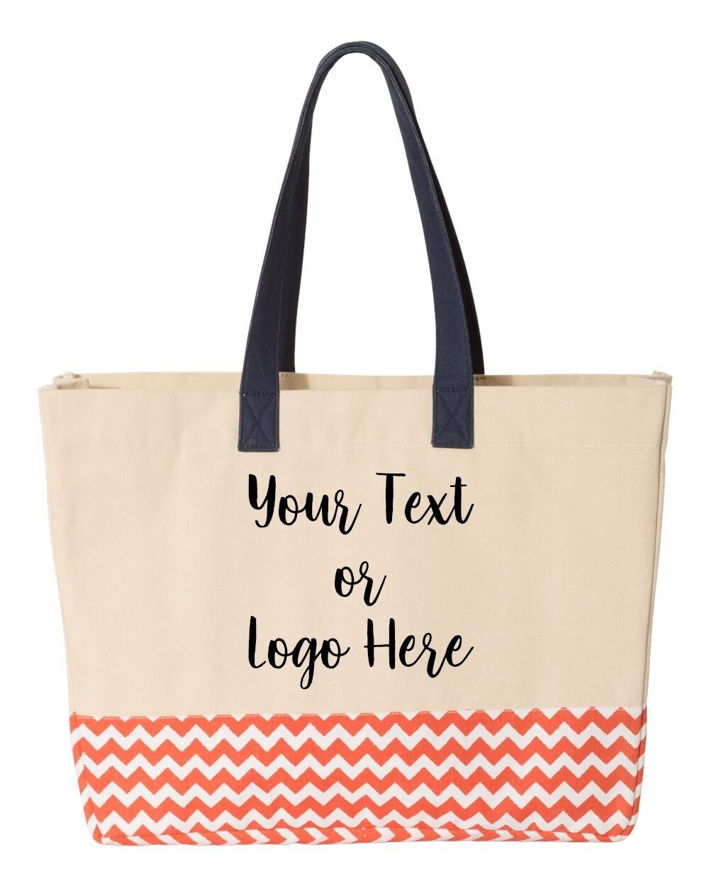 Custom Beach Tote Bag Fleece Your Text 