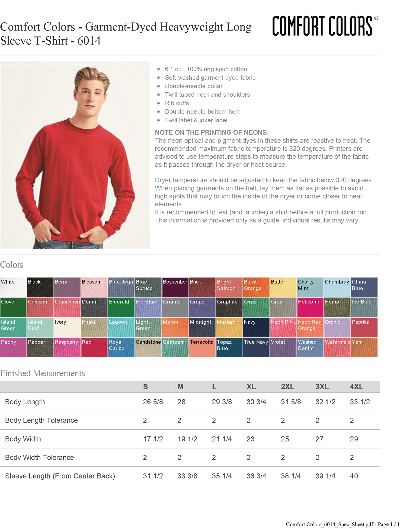 customizable comfort colors t shirts