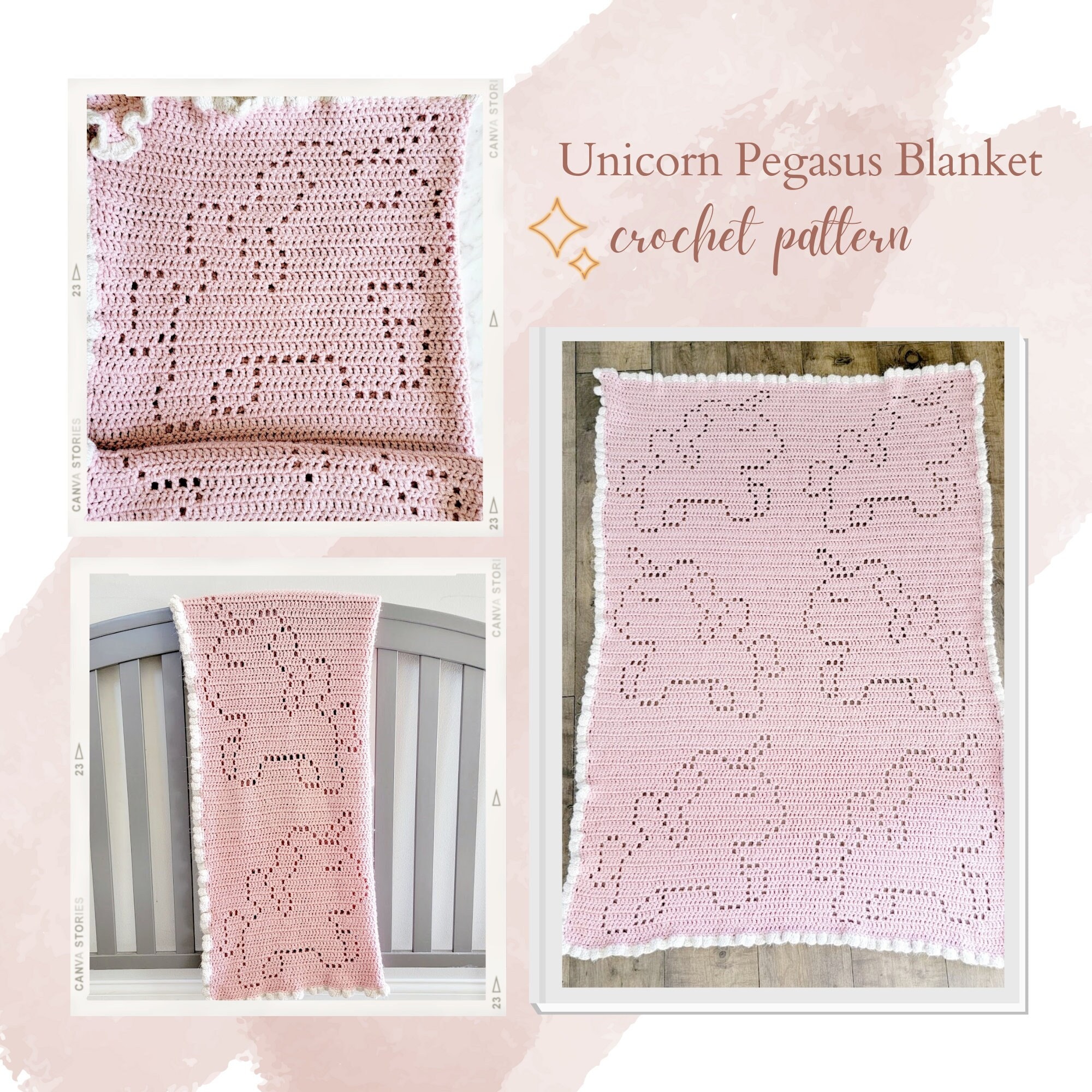 40 Unicorn Crochet Patterns to Spark a Little Handmade Magic 3 Crochet Unicorn Blanket