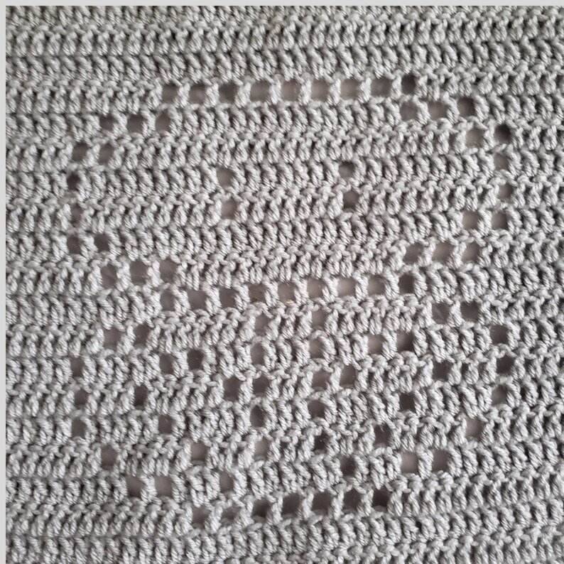 Crochet Gamer Blanket Pattern Video Game Filet Crochet Etsy