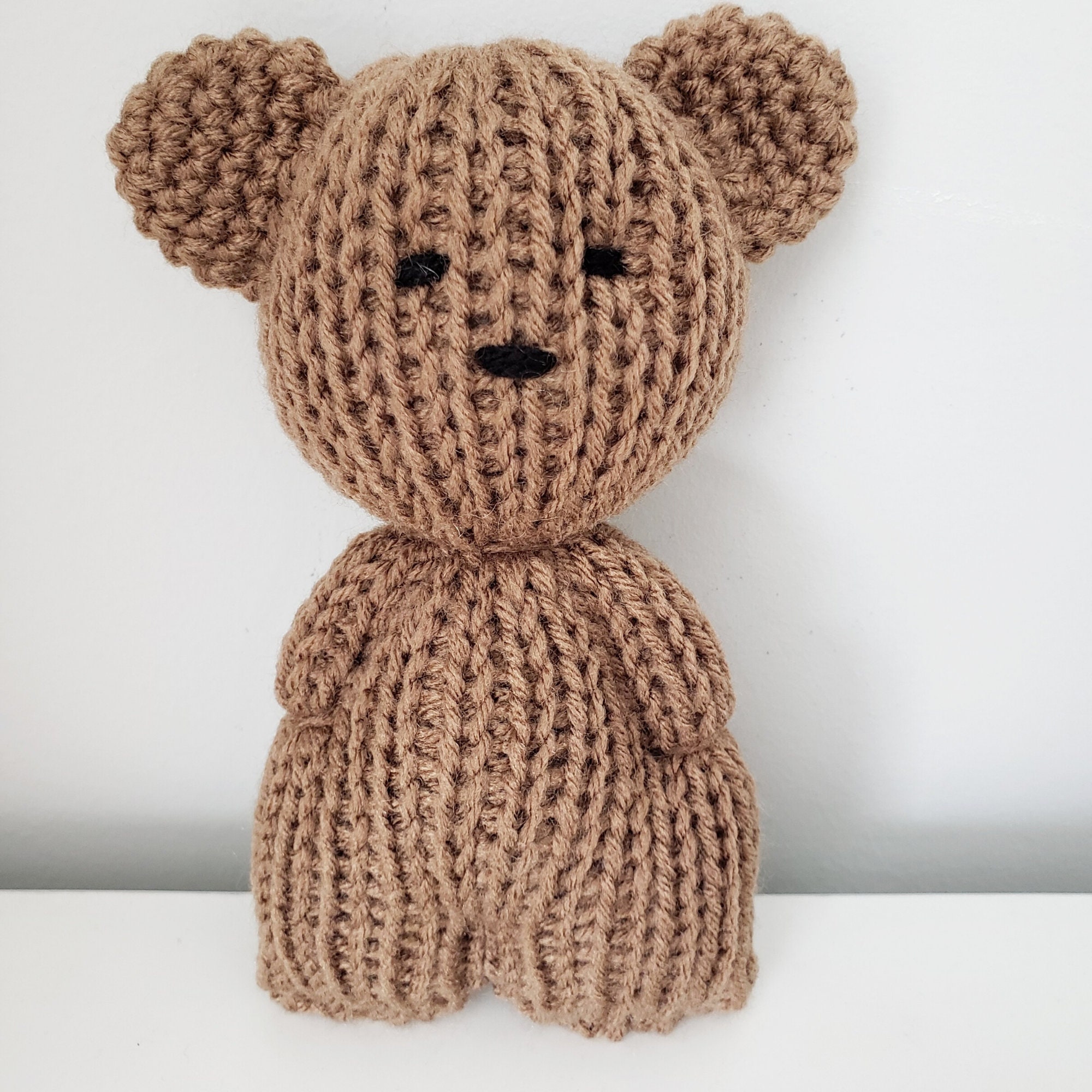 Classic Teddy Bear Crochet Pattern — Knit Paint Sew