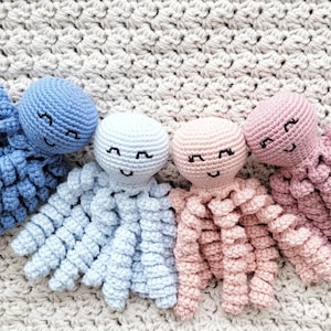 Crochet Octopus for a Preemie Pattern, English Written, NICU Octopus PDF, Amigurumi, Crochet for Baby Pattern, Video Tutorial