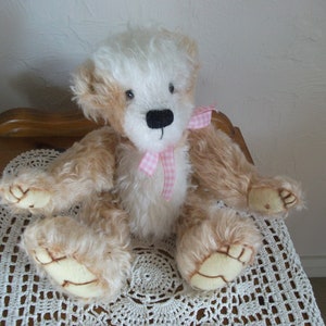 Lottie a ooak mohair artist bear