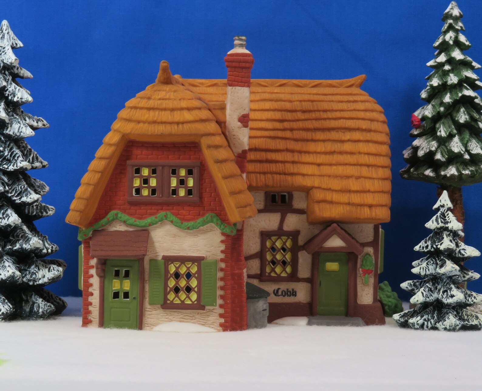 Dept 56 Dickens Village Village Cobb House Retired 1997 Etsy