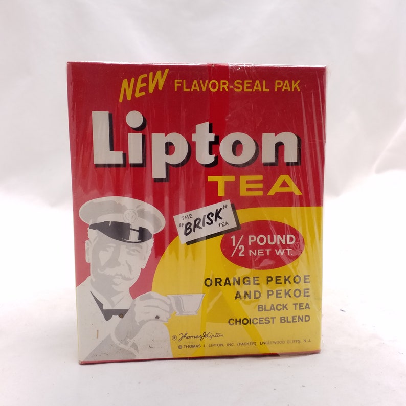 lipton tea box