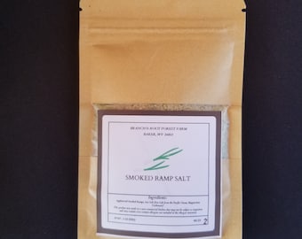 Sale marino infuso con sale di rampa affumicato