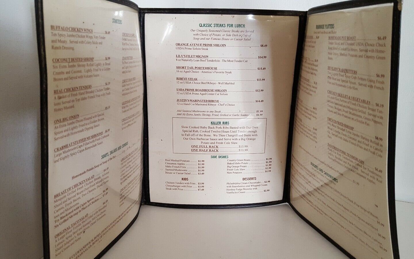 Jersey Lily's Roadhouse Grill Roanoke VA Almuerzo Vintage Etsy