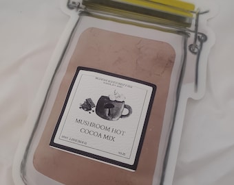 Mushroom Hot Cocoa Mix Lions Mane & Wine Cap Mushrooms