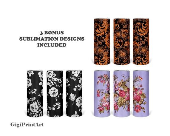 Download 20oz Skinny Tumbler Template Svg Tapered Sublimation Or Etsy