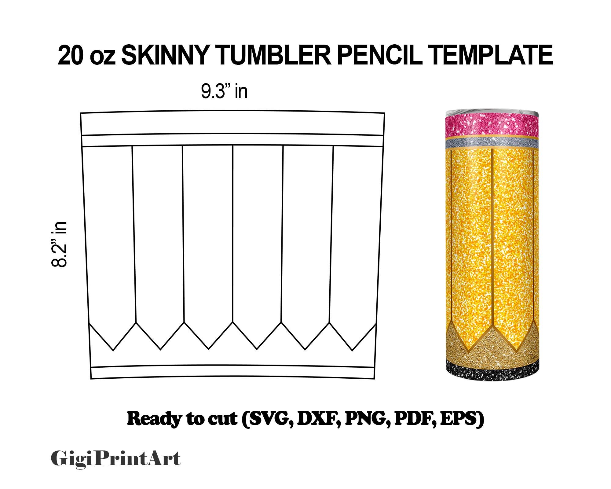 Printable Tumbler Template