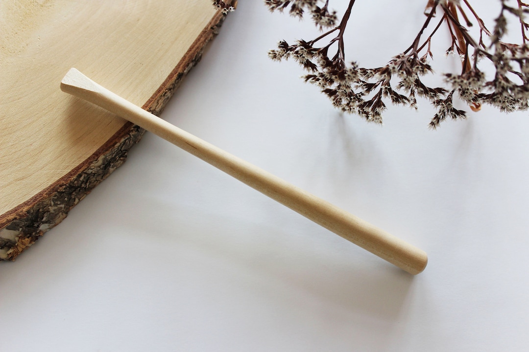 Long Wooden Unpainted Cigarette Holder Pure Wood Cigarette Etsy
