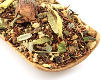Organic Chai Rooibos Tea, 50g Premium Loose Tea Blend by Tao Tea Leaf