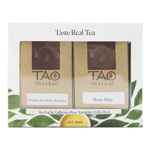 Herbal and Caffeine- Free Sampler Collection Loose Leaf Tea Gift Set by Tao Tea Leaf
