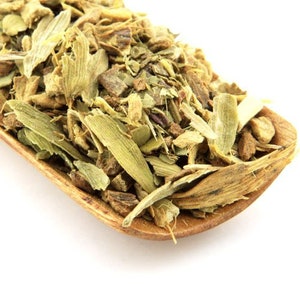 Organic Spicy Ginger Maté Tea, 50g Premium Loose Tea Blend by Tao Tea Leaf