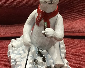 VINTAGE COCA COLA Polar Bear Bank Limited Edition Collectible Advertising