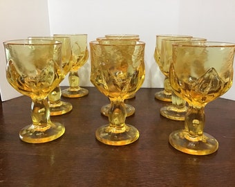 Franciscan Ware Cornsilk Cabaret Goblets Water Glass Barware