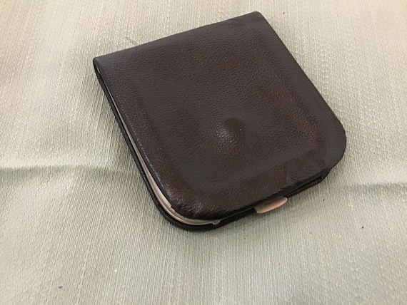 Vintage Leather Coin Pouch, Purse, Mini Wallet, C… - image 3