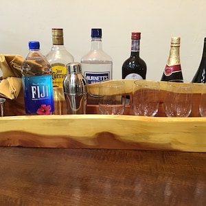 Cedar Tray Bar Tray Barbecue Tray Decorative Tray
