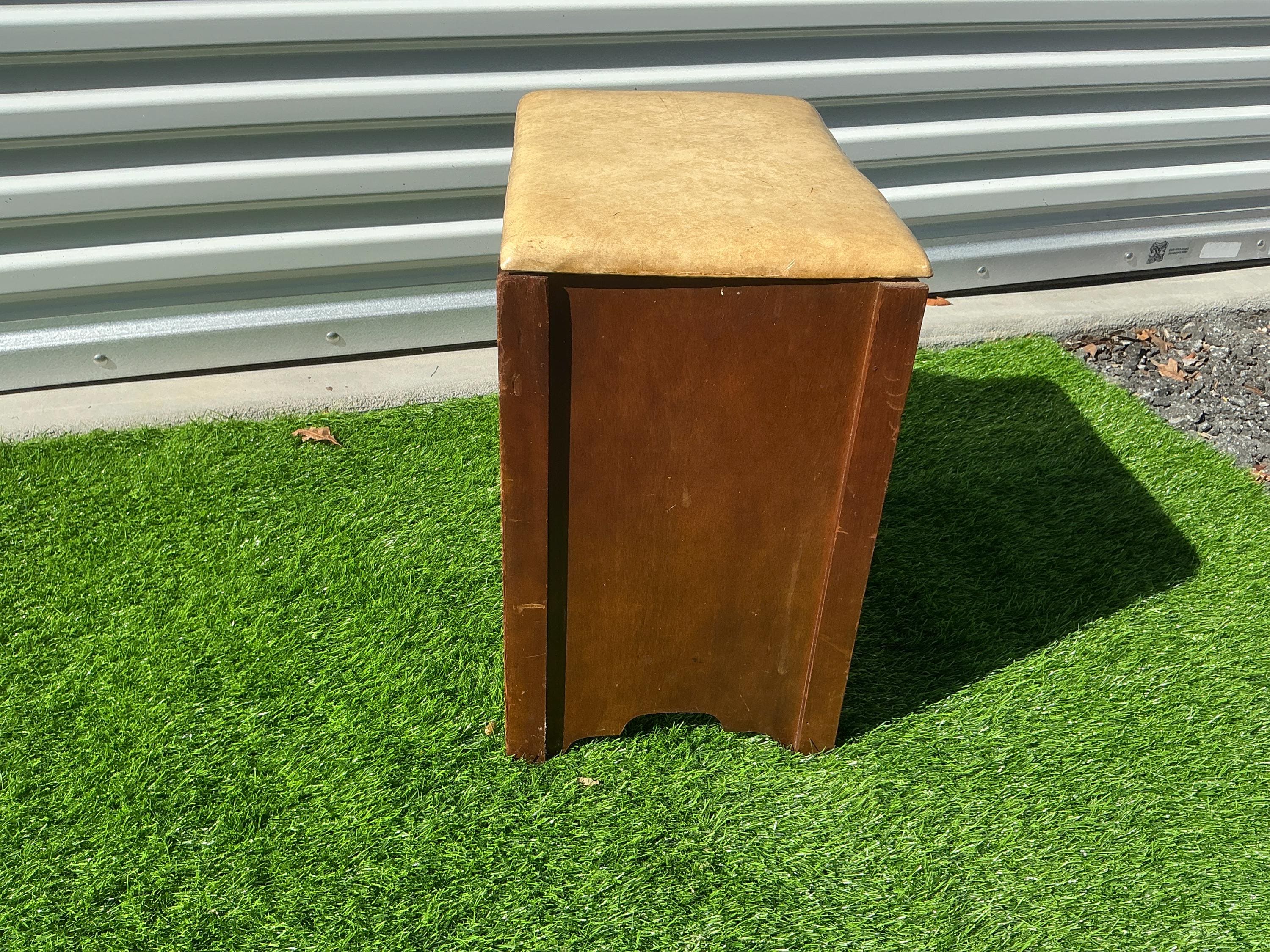 1940s End Table, Stool, Entryway Stool, Kids Stool, Vintage Decor ...