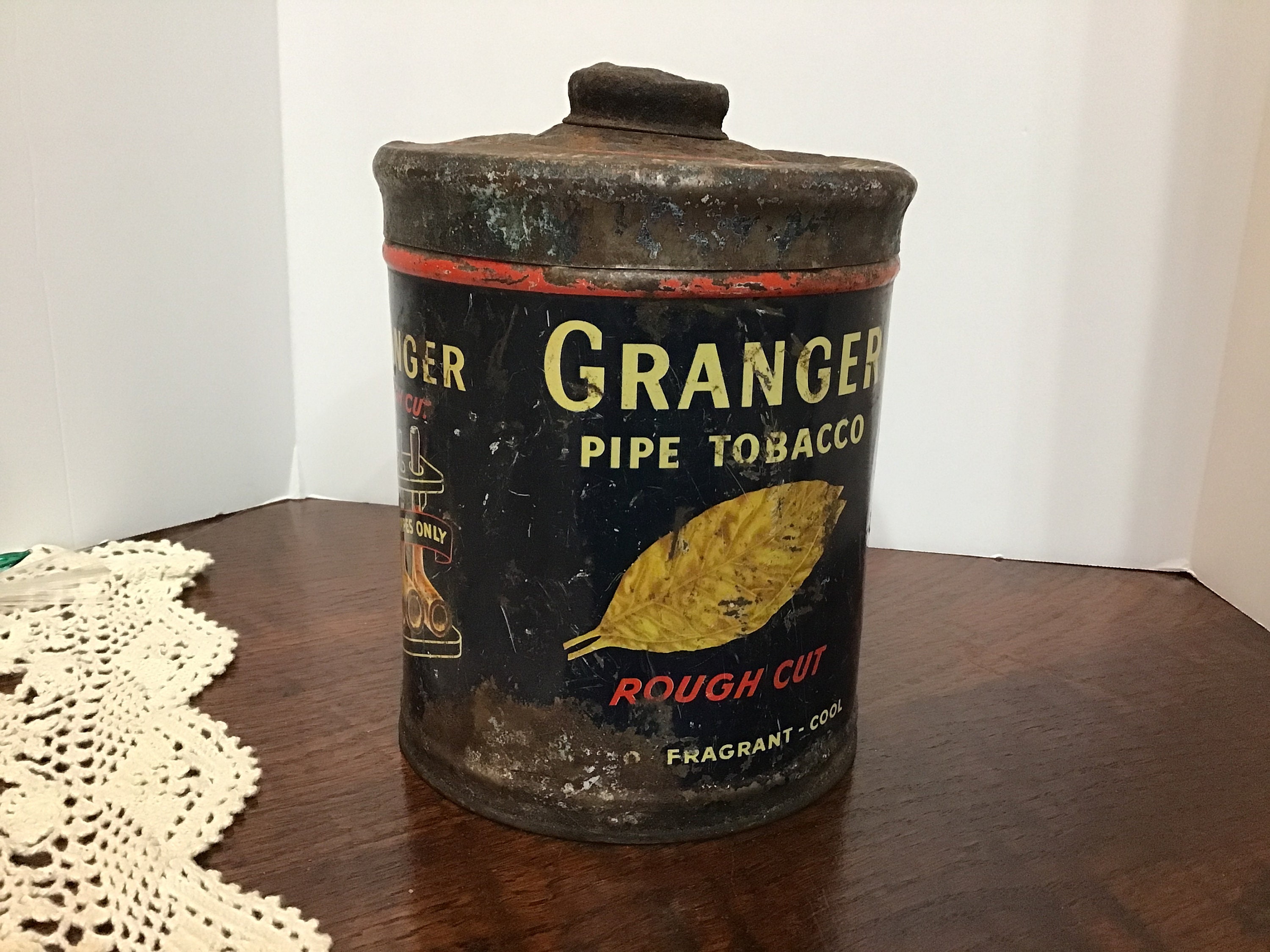 Granger Tobacco Tin Tobacco Advertising Storage Tin Vintage Tin