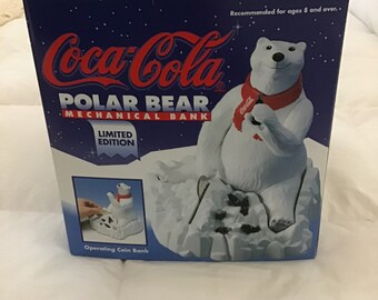 ヴィンテージ コカコーラ ポーラーベア バンク 限定版 コレクター向け