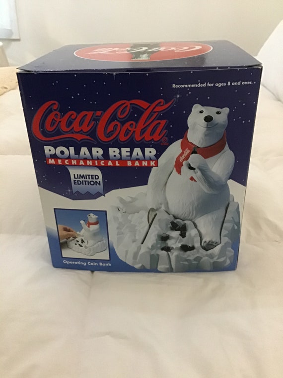 ヴィンテージ コカコーラ ポーラーベア バンク 限定版 コレクター向け