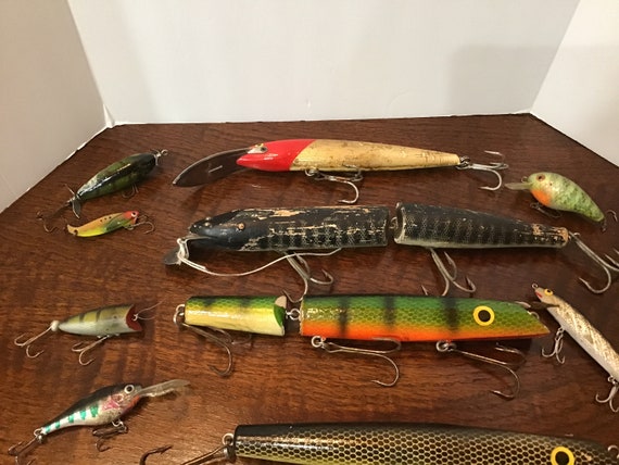 Buy Vintage Fishing Lures Collection, River, Lake, Fishing Decor, Christmas  Tree Wreath Ornaments Online in India 