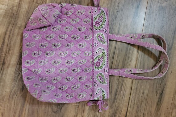 Vera Bradley Purse Pink, Green, Paisley, Purse Ha… - image 1