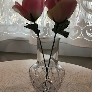 CRYSTAL BUD VASE Mikasa Crystal