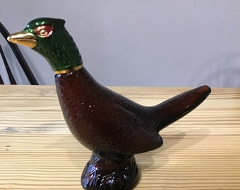 Vintage Avon Pheasant 1970s collectible cologne bottle