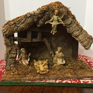 FONTANINI Italy Nativity Set, Christmas Decor, Christmas Gift, Christmas Manger