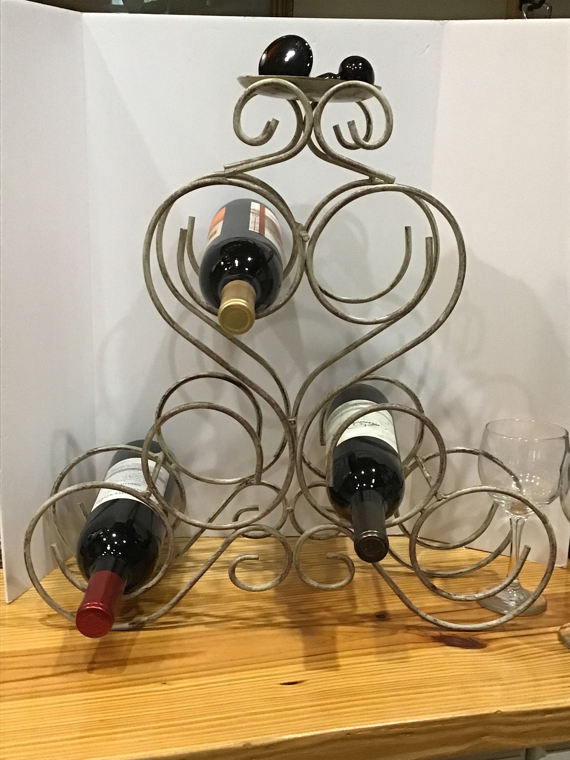 French country wine rack hotsell