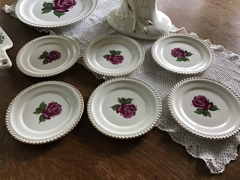 Harker Pottery Co Cake Plate