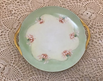 Beautiful FRENCH LIMOGES PLATE 1940s