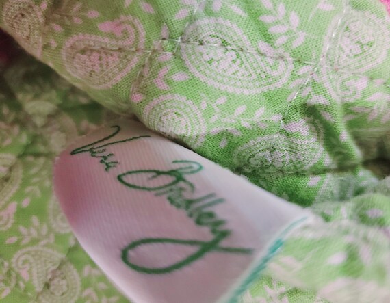 Vera Bradley Purse Pink, Green, Paisley, Purse Ha… - image 3