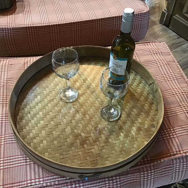 Vintage Tray for Ottoman Etsy