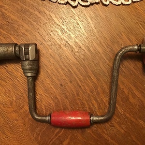 VINTAGE BRACE DRILL Hand Drill Vintage Tools image 1