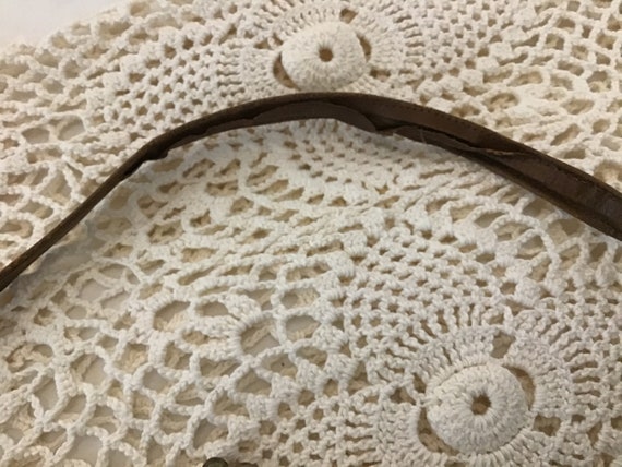 Lovely Vintage Victorian Tapestry Handbag, Purse, Makeup Bag, Victorian Decor, View 4