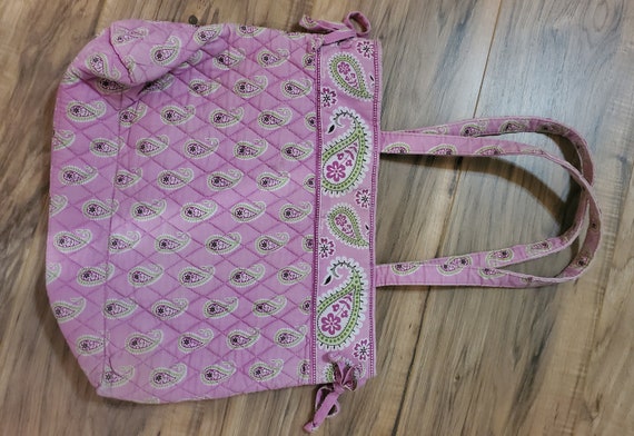 Vera Bradley Purse Pink, Green, Paisley, Purse Ha… - image 4