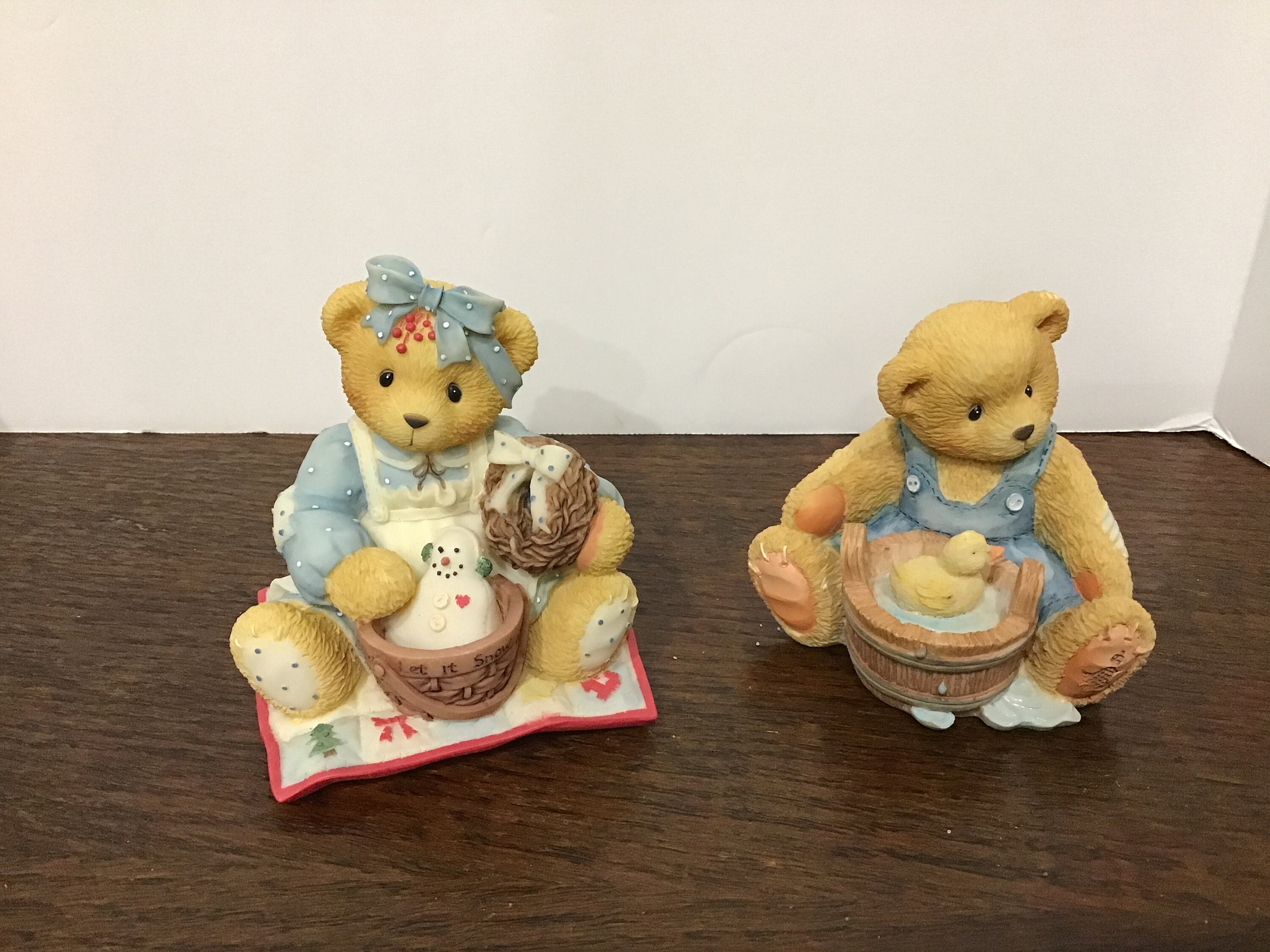 Cherished Teddies Figurines Vintage Collectible Figurines, Baby