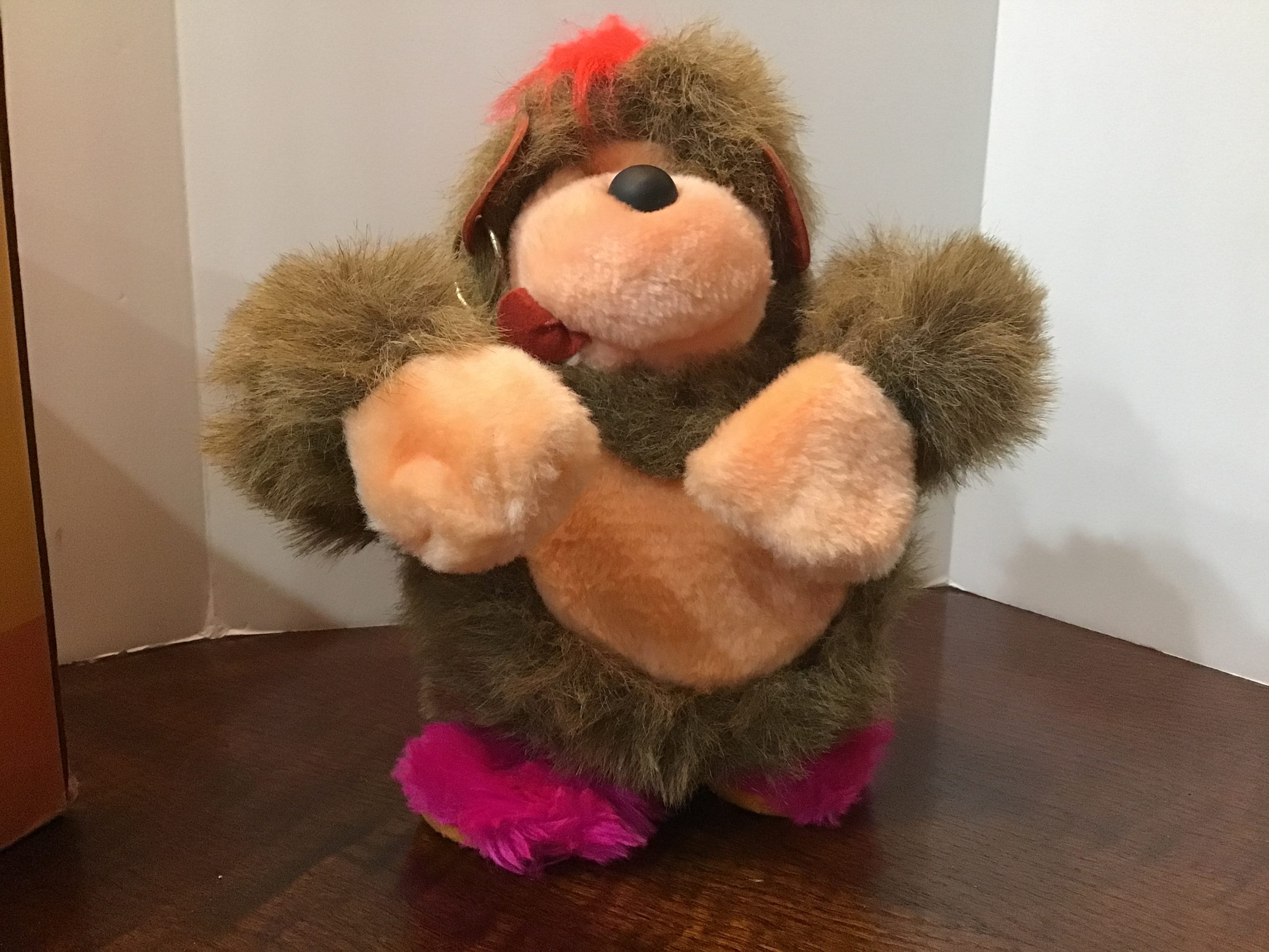 Vintage 1980s Boogie Bear, Battery Operated Dancing Bear