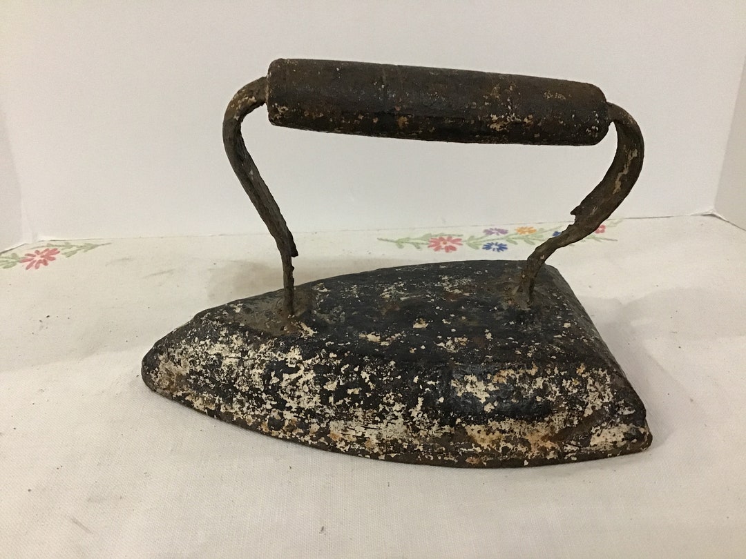 Antique Iron, Door Stop, Book Ends, Shelf Decor, Kitchen Laundry Room