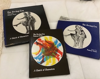 Vintage Vinyl Alben, Time Life Records und Buch, Jazz, Die Swing-Ära, Nachkriegsausgabe Musik, Musikbegeistertes Geschenk
