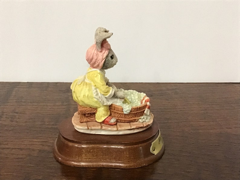 Nook Rabbit Little Nook Village Rebecca Rabbit Figurine Collectible Easter Rabbit ...