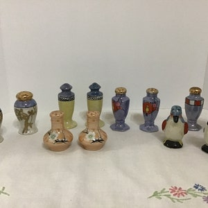 Vintage Salt & Pepper Shakers Japan Nippon Salt and Pepper Sets