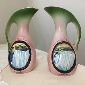 1920s Niagara Falls Salt and Pepper shakers Rare find