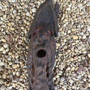 Wood Spirit, Wood Carved Birdhouse, Hand Carved Birdhouse