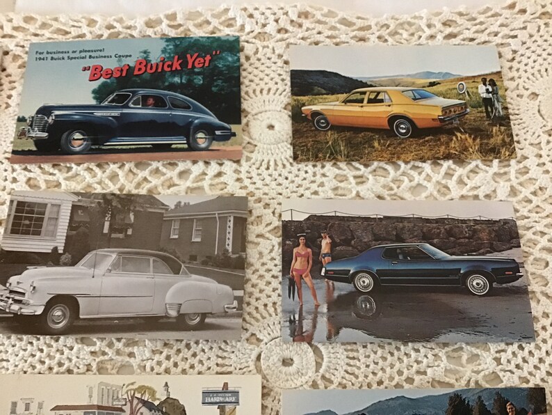Vintage Post Cards, Classic Cars, Vintage Cars, Automobile Post Card ...