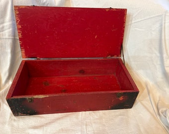Caja de almacenamiento de madera vintage hecha a mano, Herramienta, Foto, Recuerdo, Caja de juguetes, Almacenamiento de juegos, Caja de viaje, Almacenamiento de bar, Decoración rústica vintage